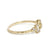 Topaz + Diamond Garden Ring - Size 7.5