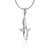 Sterling Silver Reef Shark Pendant with Sterling Silver Chain