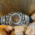 Widows Mite - Sterling Silver Mount on Italian Leather Bracelet