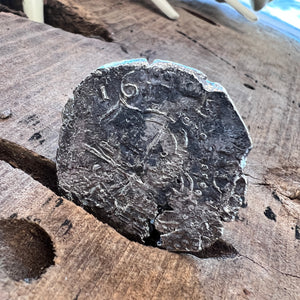 Nuestra Señora de  Atocha Shipwreck - 8 Reales - Fully Dated 1617 - Mounted in 14K Gold