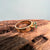 .9 CT Emerald Ring w/ Pink Sapphires Set in 14k Gold Ring