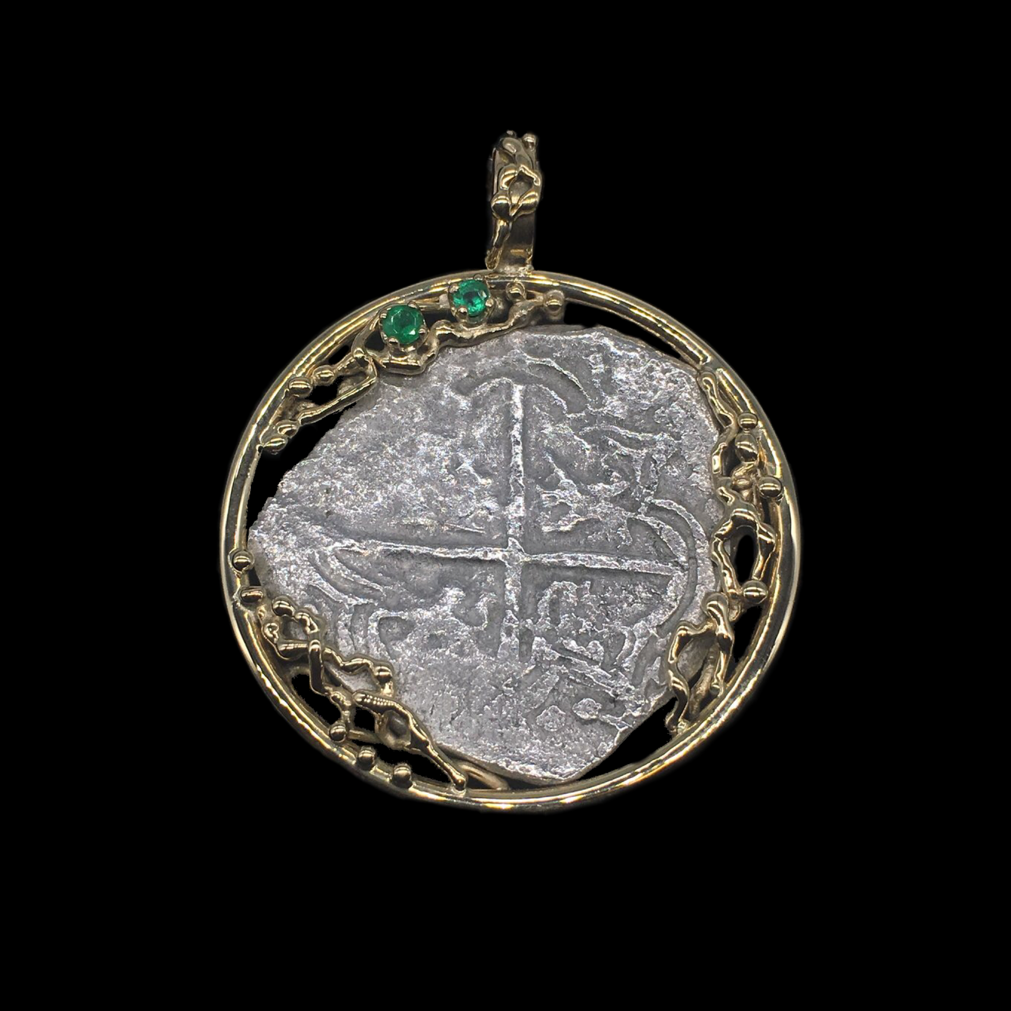 Mounted Coins - "Key West Dog Tags"
