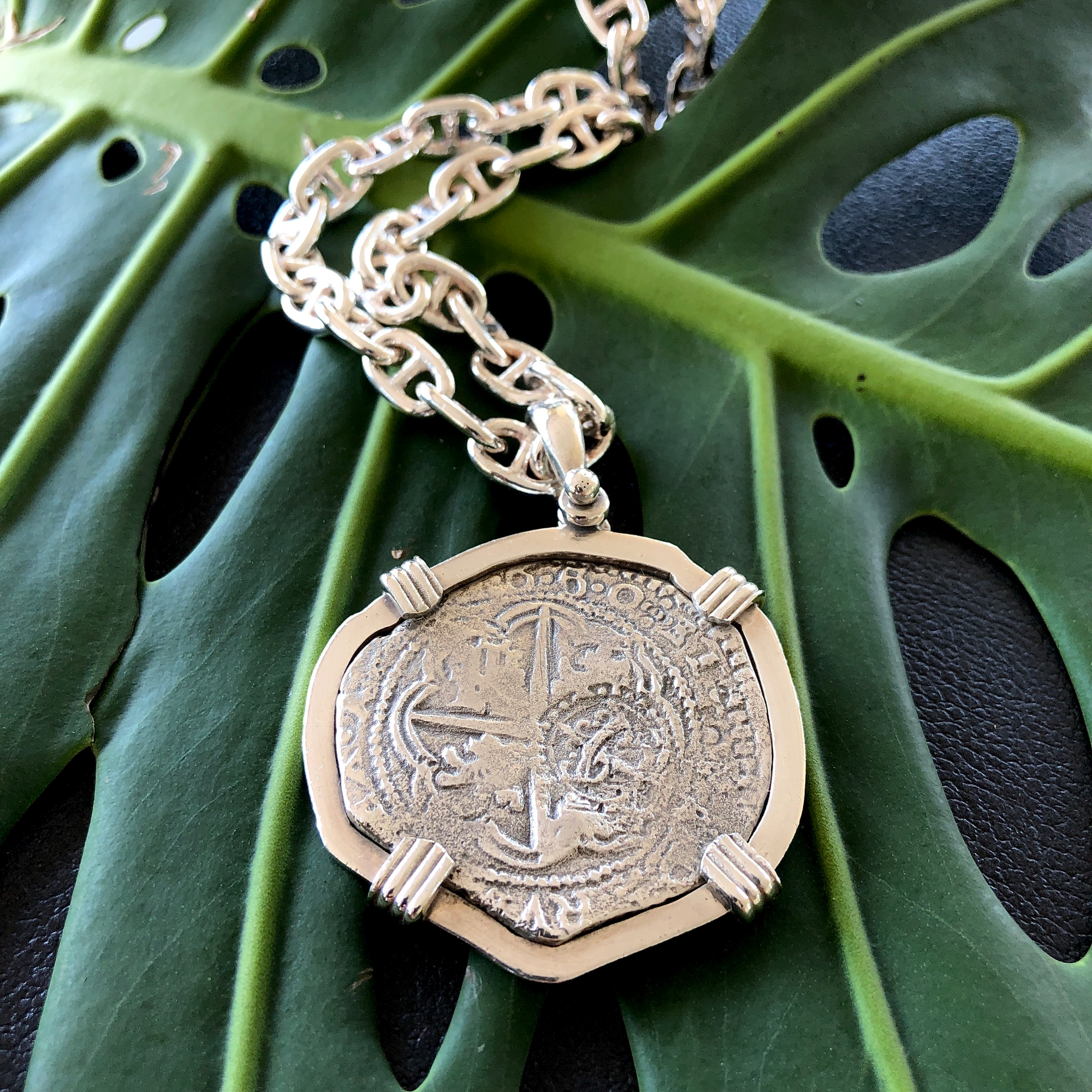 Mounted La Capitana Coins