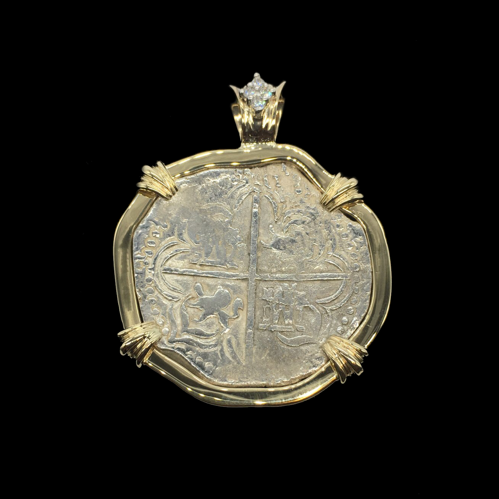 Mounted Atocha 1622 Coins