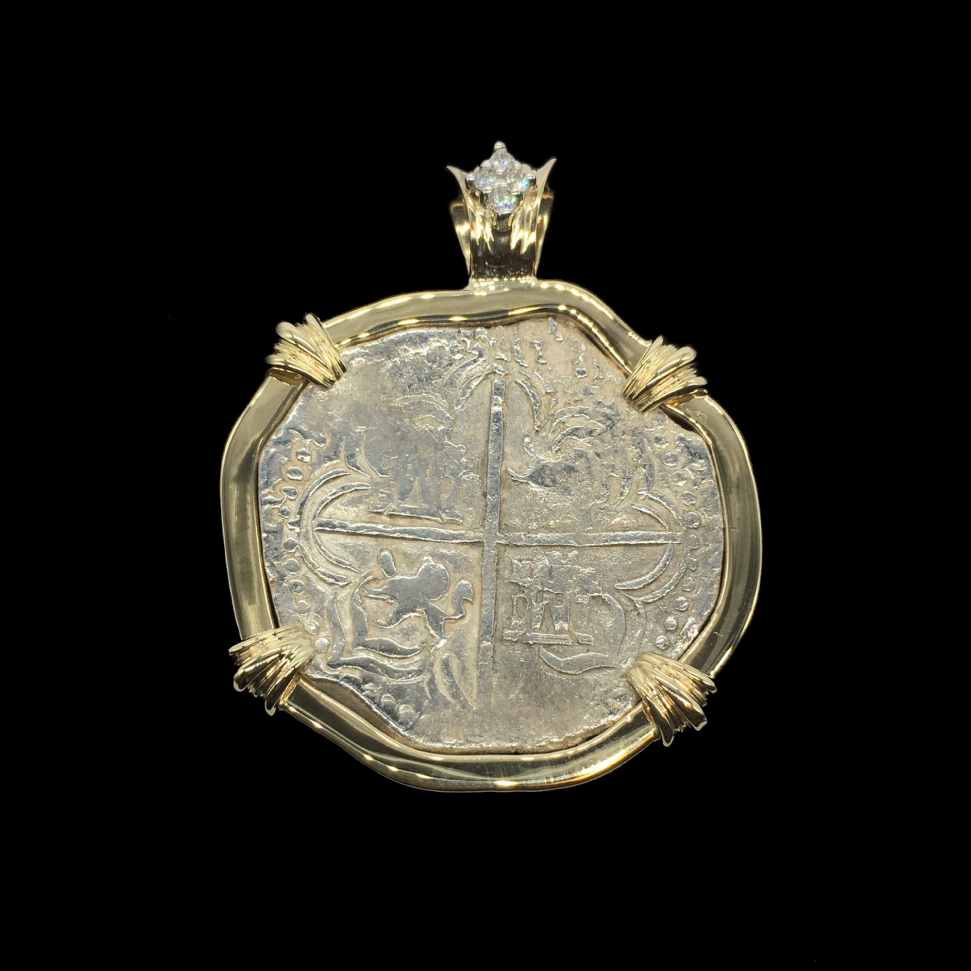 Mounted Atocha 1622 Coins