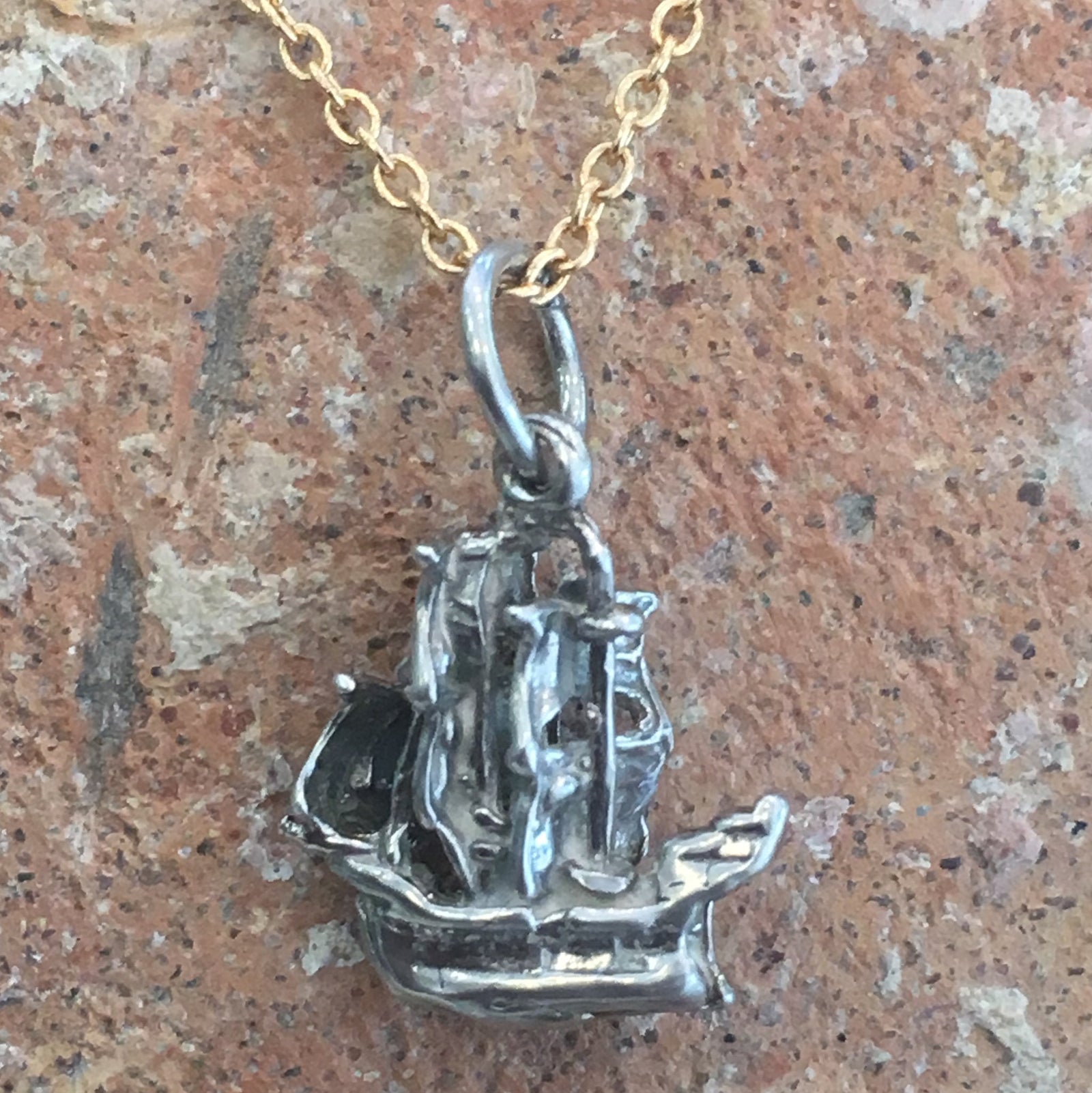 Silver Shipwreck Charms