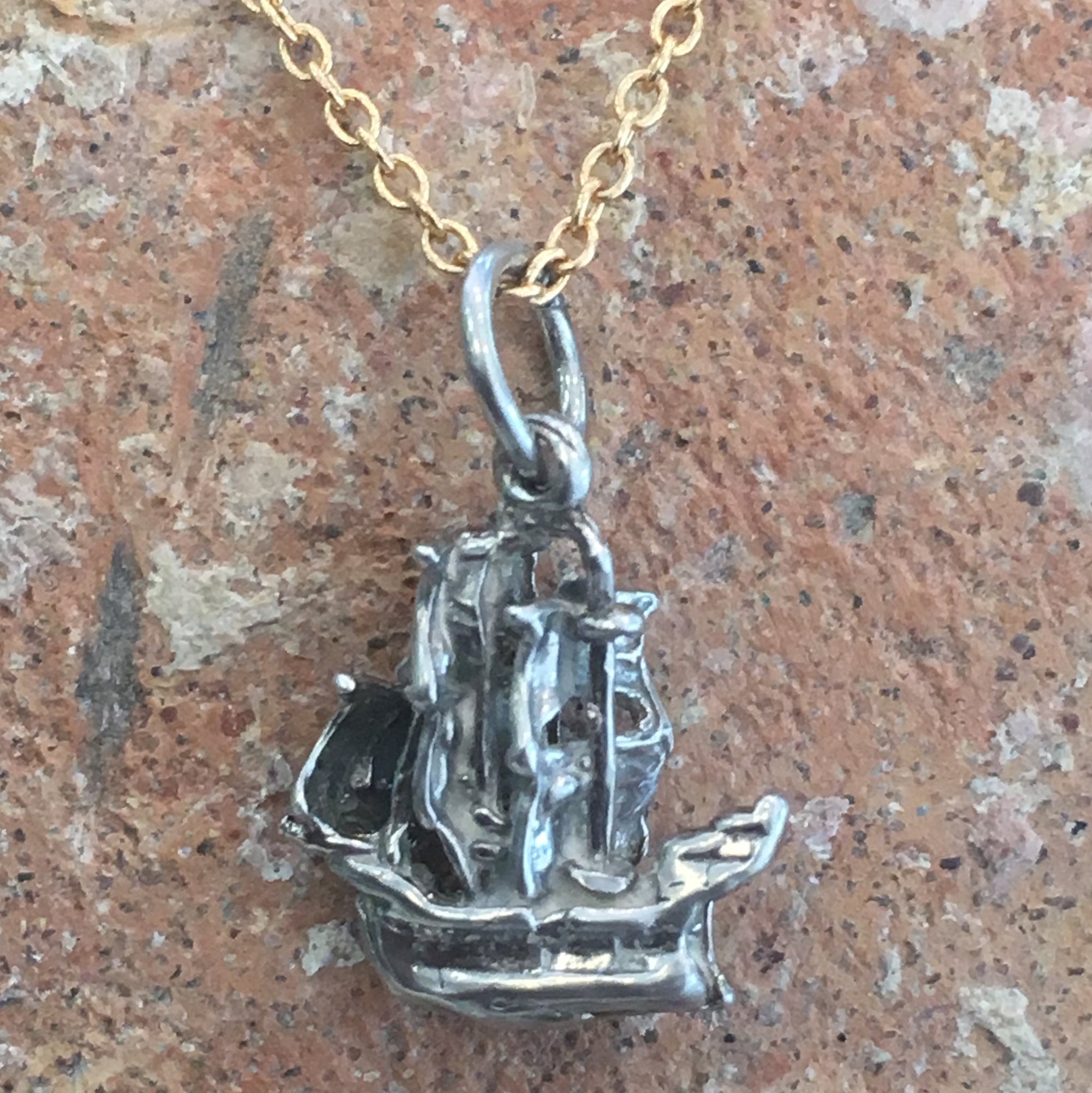 Silver Shipwreck Charms