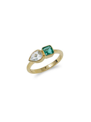 Cléo Jaeda Duo Ring - Size 8