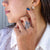 Sterling Silver -  Adjustable Jellyfish Ring