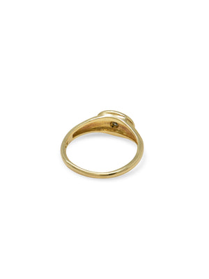 Aztec Vintage Star Signet Ring - Size 6