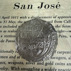 San Jose Shipwreck 1631 - 8 Reale - Grade 1
