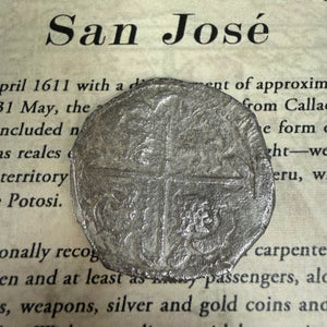 San Jose Shipwreck 1631 - 8 Reale - Grade 1