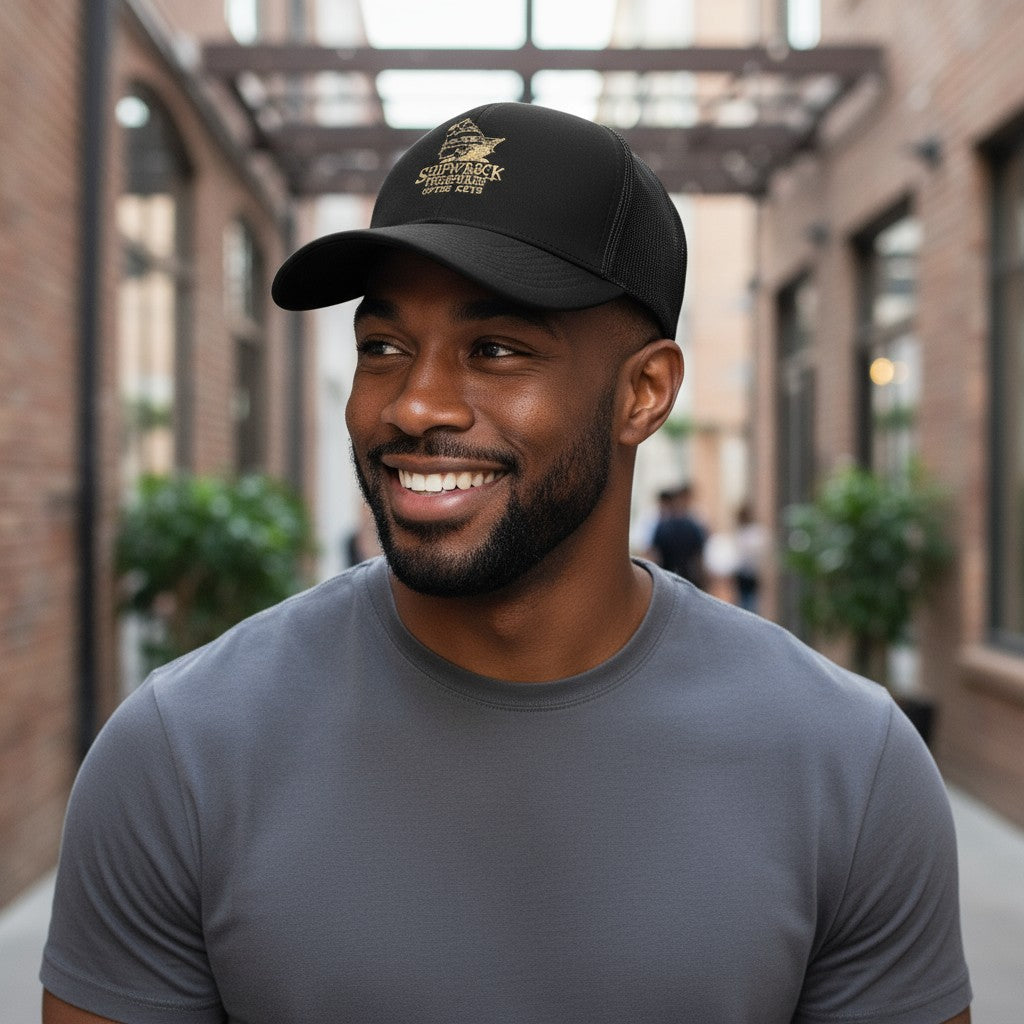 Shipwreck Treasures of The Keys - Black Hat - One Size