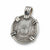 El Cazador Shipwreck - 8 Reales - Dated 1757 - Mounted in Sterling Silver with Sapphire accent on bale