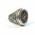 Authentic Spanish Cob - 1 Reales -  Dated 1763 - Sterling Silver Signet Ring Mount