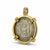 El Cazador - 1/2 Reale -  Dated 1754 - 14K gold bale with diamond accents