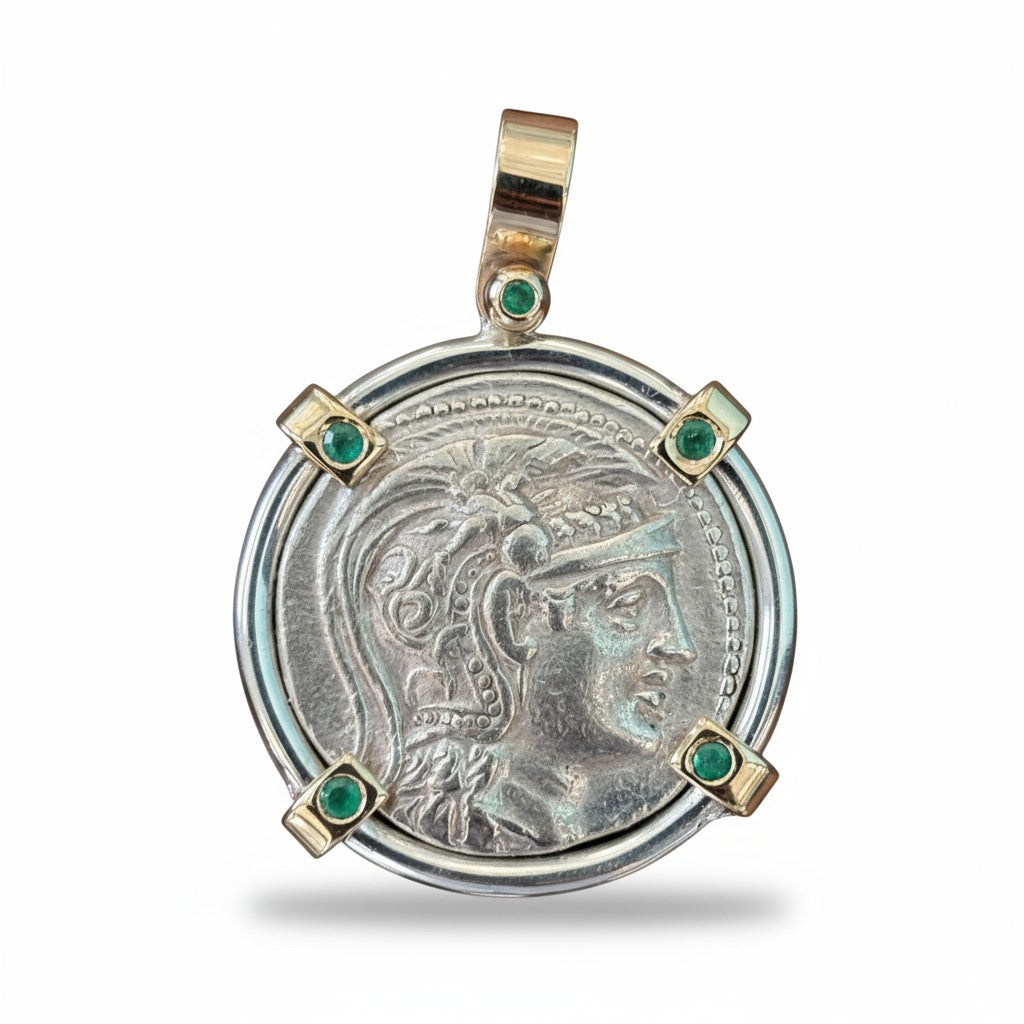 Ancient Greek - AR Tetradrachma - Athena and Owl - Circa 108-107 BC