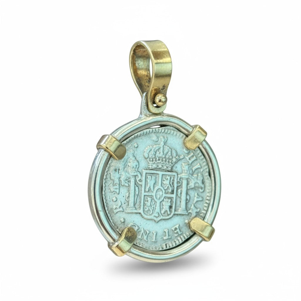 El Cazador Shipwreck - 1/2 Reales - Dated 1783 - Grade Mint