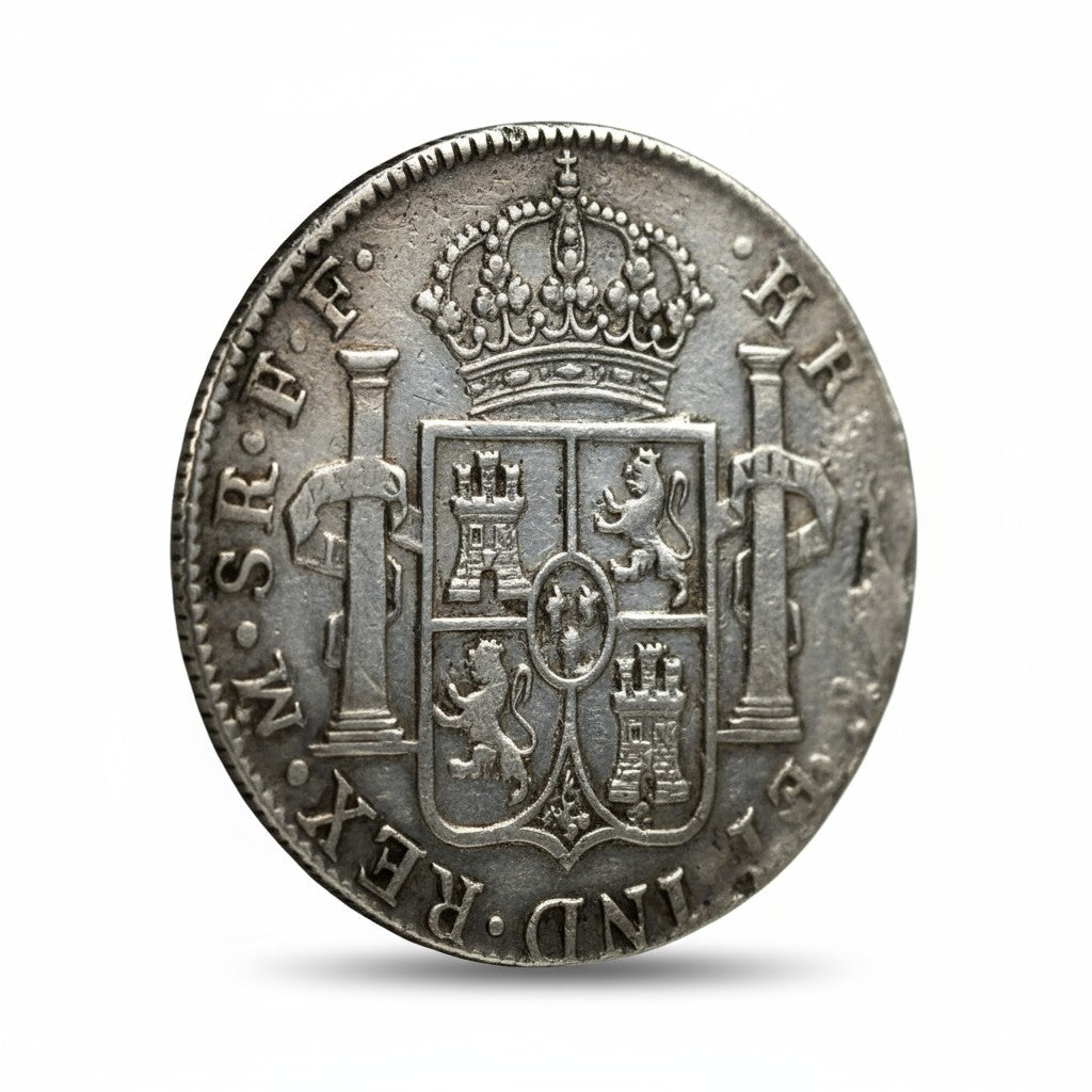 El Cazador Shipwreck - 8 Reales - Dated 1783 - Grade Fine Plus
