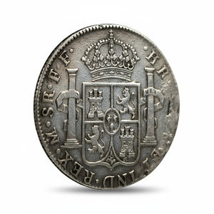 El Cazador Shipwreck - 8 Reales - Dated 1783 - Grade Fine Plus
