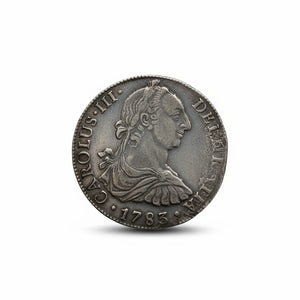 El Cazador Shipwreck - 8 Reales - Dated 1783 - Grade Fine Plus