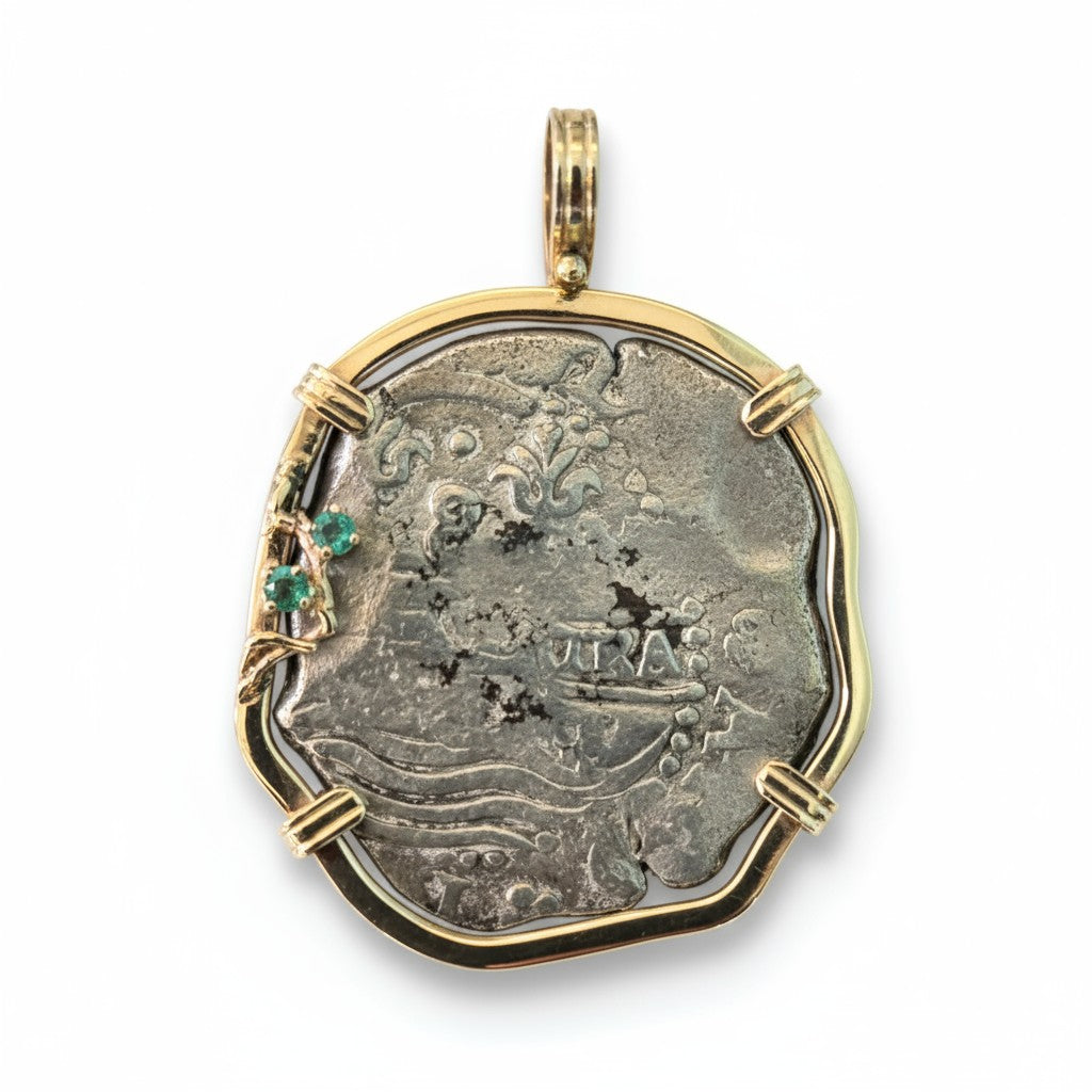 Spanish Cob - 8 Reales - Charles II - Shipwreck Treasures of the Keys