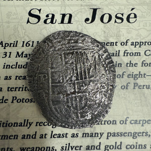 San Jose Shipwreck 1631 - 8 Reale - Grade 2 - Assayer T