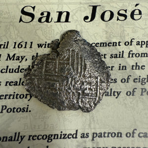 San Jose Shipwreck 1631 - 4 Reale - Grade 2