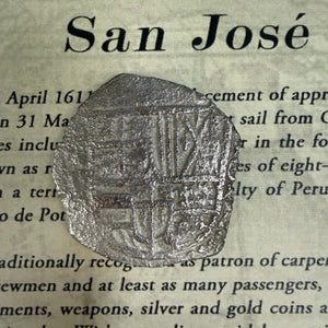 San Jose Shipwreck 1631 - 8 Reale - Grade 2