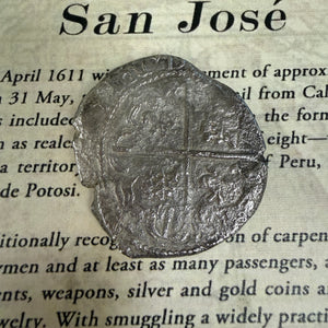 San Jose Shipwreck 1631 - 8 Reale - Grade 2