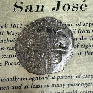 San Jose Shipwreck 1631 - 4 Reale - Grade 2