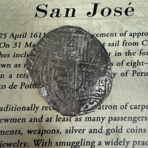 San Jose Shipwreck 1631 - 8 Reale - Grade 2