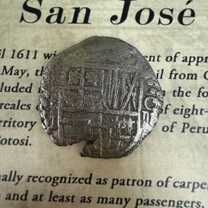 San Jose Shipwreck 1631 - 4 Reale - Grade 2