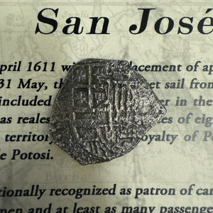 San Jose Shipwreck 1631 - 4 Reale - Grade 2