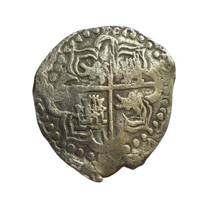 San Jose Panama Shipwreck of 1631 - 8 Reales - Grade 1 - Mounted in 14K gold