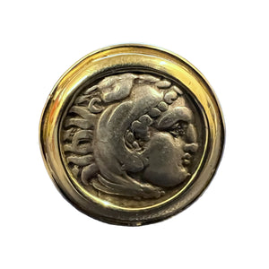 Macedonian Kingdom - AR Drachma - Alexander the Great - Circa (336-323) - 14K Ring