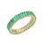 Baguette Emerald Band - Size 6