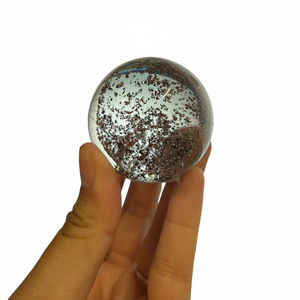 Atocha 1622 Shipwreck - Atocha Copper shaving in a Hand-Blown Glass Orb or paper weight