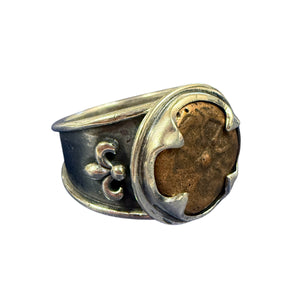 Widow Mites - Ancient Judea - Sterling Silver Ring