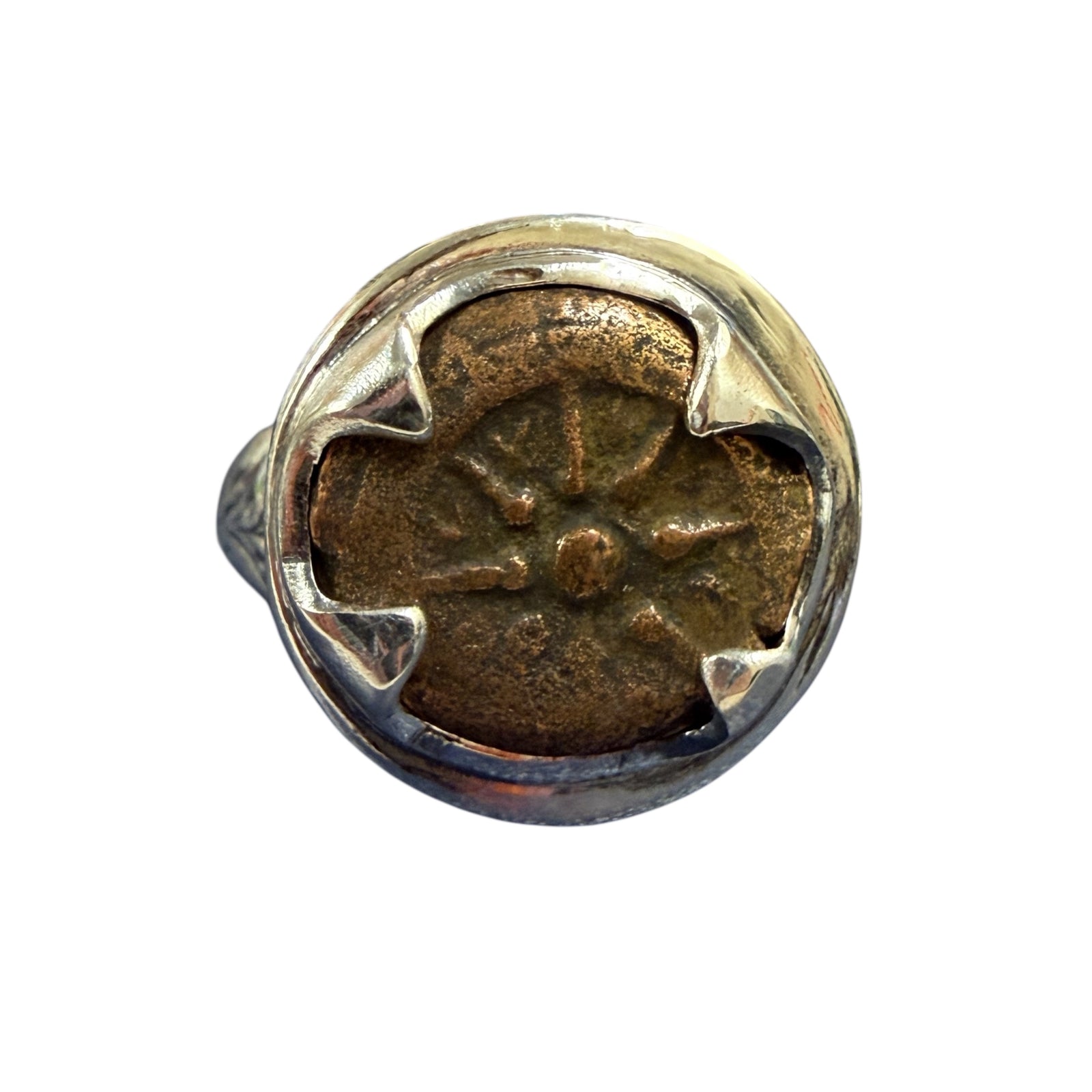 Widow Mites - Ancient Judea - Sterling Silver Ring