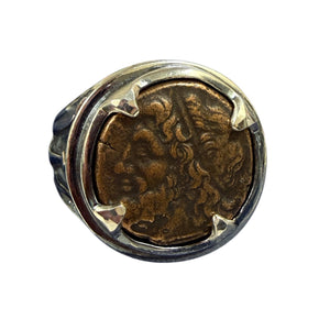 Ancient Greece - Heiron II - AE Bronze - Poseidon "King of the Seas" - Circa 275-216 BCE - Size 12 1/2