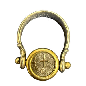 Ancient Roman - AE Bronze - Theodosius II - Circa (402-450) CE - Size 6