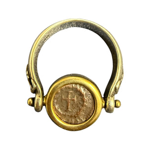 Ancient Roman - AE Bronze - Theodosius II - Circa (402-450) CE - Size 8