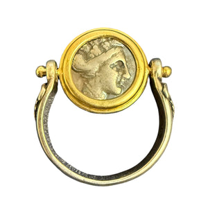 Ancient Greece - AR Tetrobol - "Histiaia". Circa 340-330 BC - Size 8