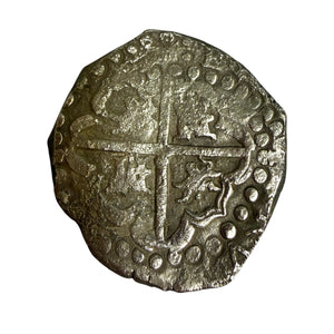 San Jose Shipwreck 1631 - 8 Reale - Grade 1 - Reversed Lions & Castles
