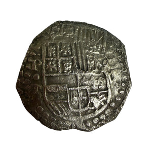 San Jose Shipwreck 1631 - 8 Reale - Grade 1 - Assayer T - Partially Dated
