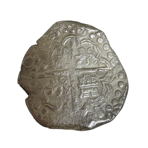 San Jose Shipwreck 1631 - 8 Reale - Grade 2 - Fully Dated (1629)
