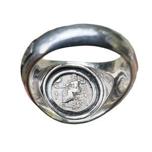 Ancient Greek - AR Drachma -  Alexander the Great Ring