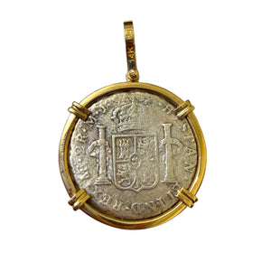 El Cazador Shipwreck - 2 Reales - 1778 - (Rare Lima minted El Cazador)