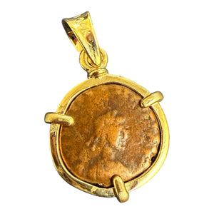 Ancient Roman - AE Bronze - Theodosius II - Circa (402-450) CE